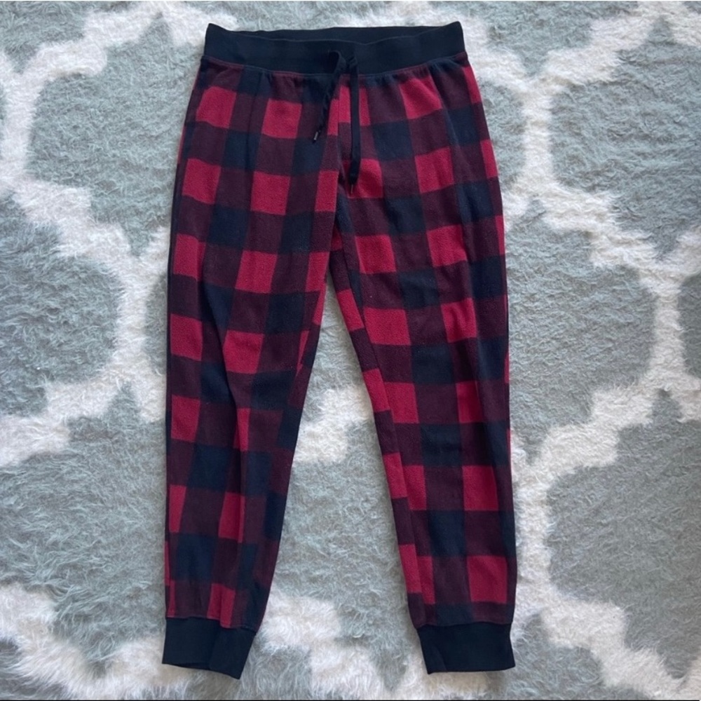 Red and Black Sweatpants